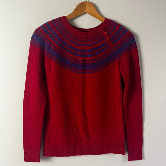Talbots Christmas Sweater Crewneck XS - Picture 1 of 5